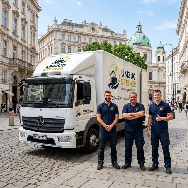 Umzug Steiner Wien Team & Truck