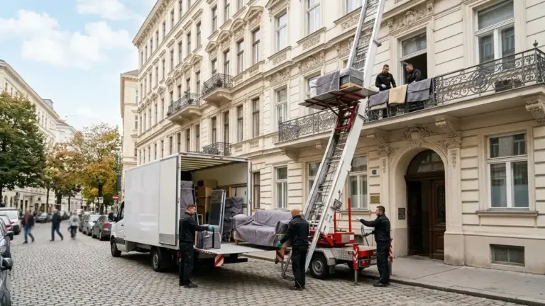 Altbau Umzug Wien ohne Lift: Ablauf & Fixpreis-Plan
