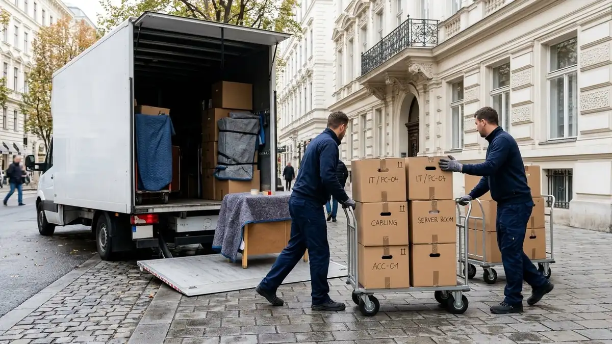 Büroumzug Wien am Wochenende - Umzug Steiner Wien